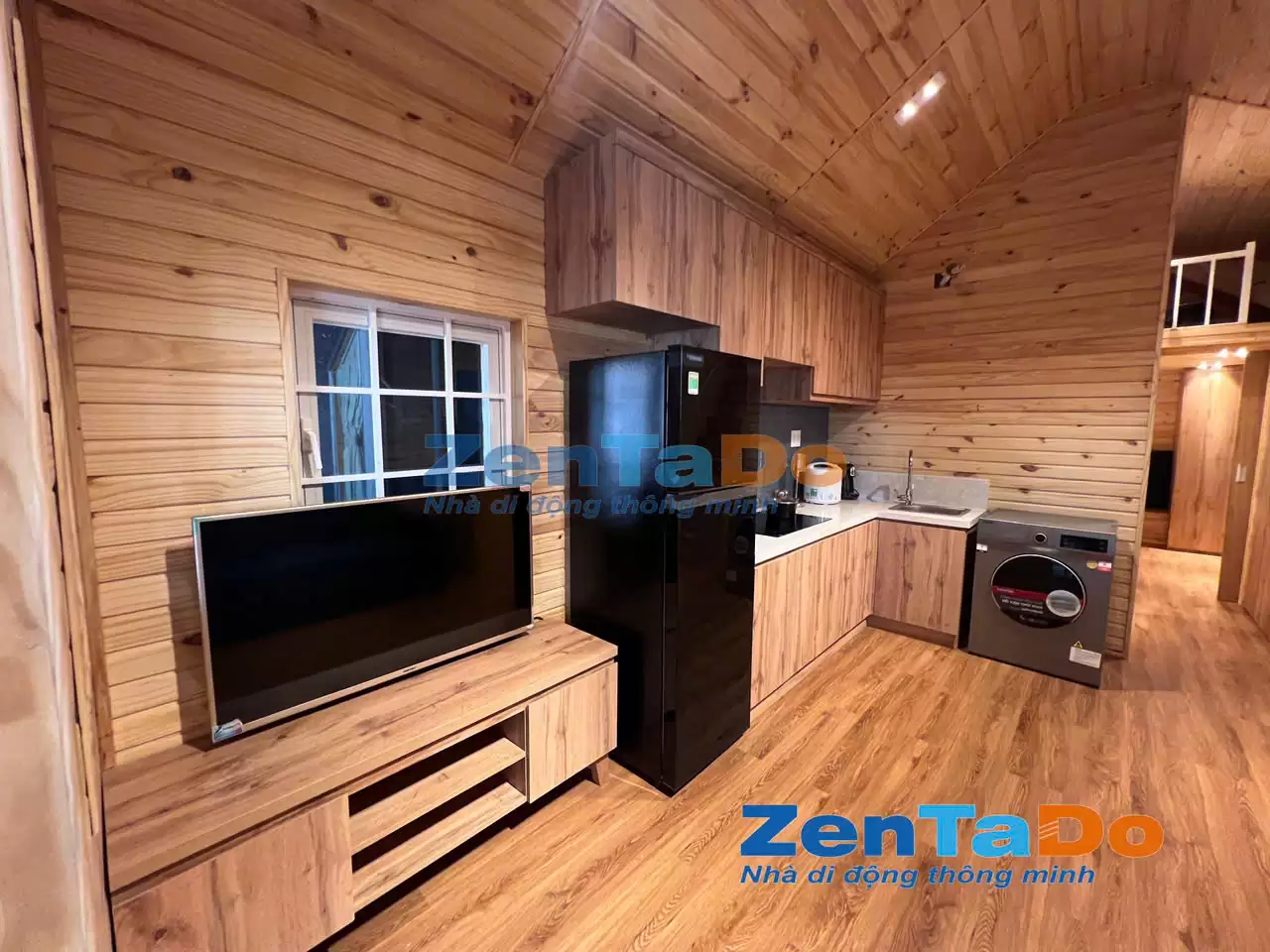 nhÀ di ĐỘng z371 phÒng ngỦ gÁc lỬng