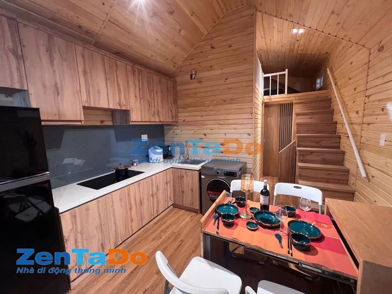 nhÀ di ĐỘng z371 phÒng ngỦ gÁc lỬng